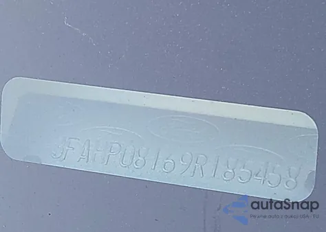 2009 Ford Fusion Sel z USA, uszkodzony, nr VIN 3FAHP08169R185458